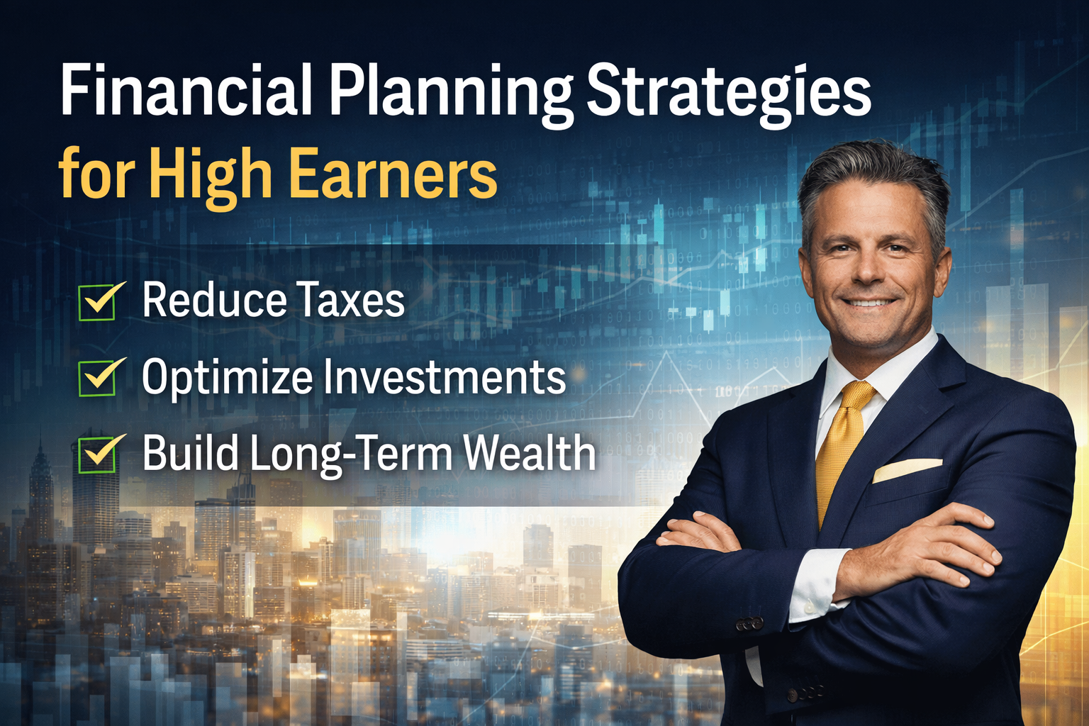 financial planning strategies for high earners managing wealth and investments